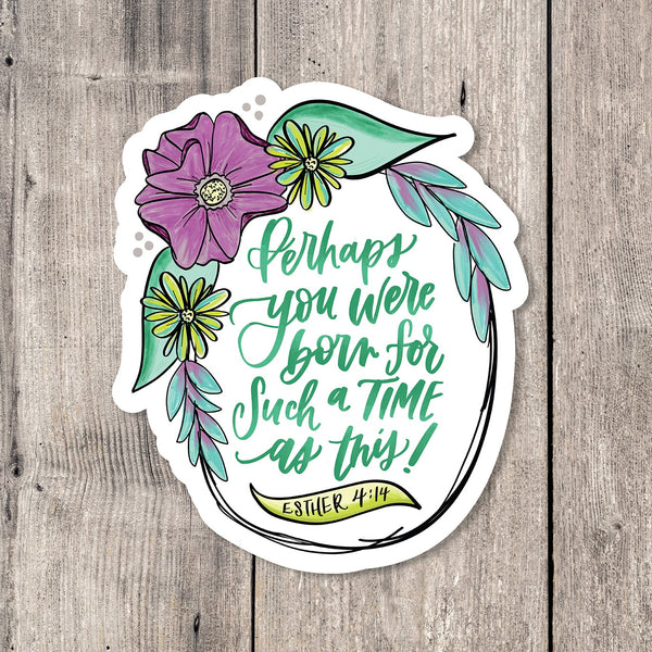 This is the Day Bible Verse Sticker — Naomi Paper Co.