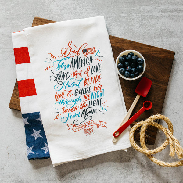 Wonderful Counselor Tea Towel - Krystal Whitten Studio