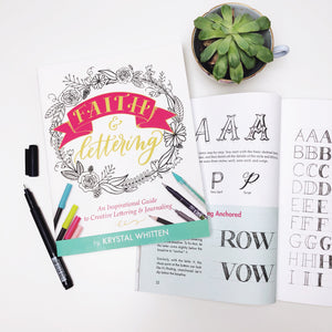 "Faith and Lettering" book (signed copy)