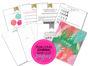 The Lettering Prayer Journal® (PRINTABLE)