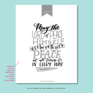 The Lettering Prayer Journal® (PRINTABLE)