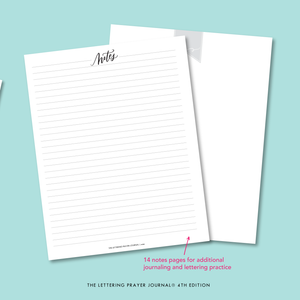 The Lettering Prayer Journal® (PRINTABLE)