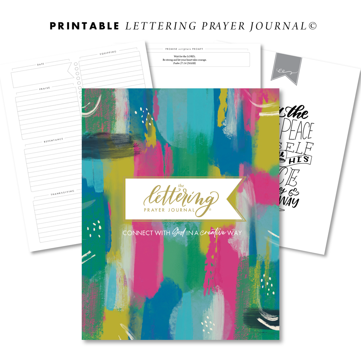 The Lettering Prayer Journal® (PRINTABLE)