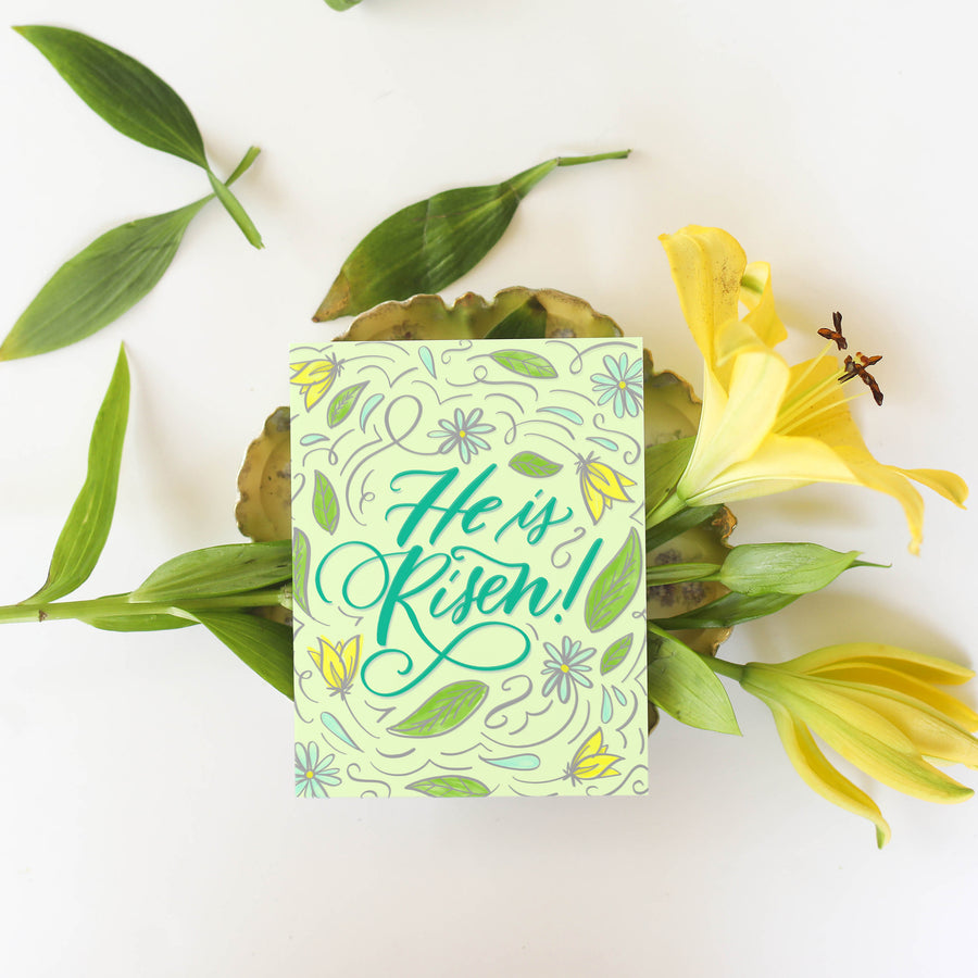 "He is Risen!" card