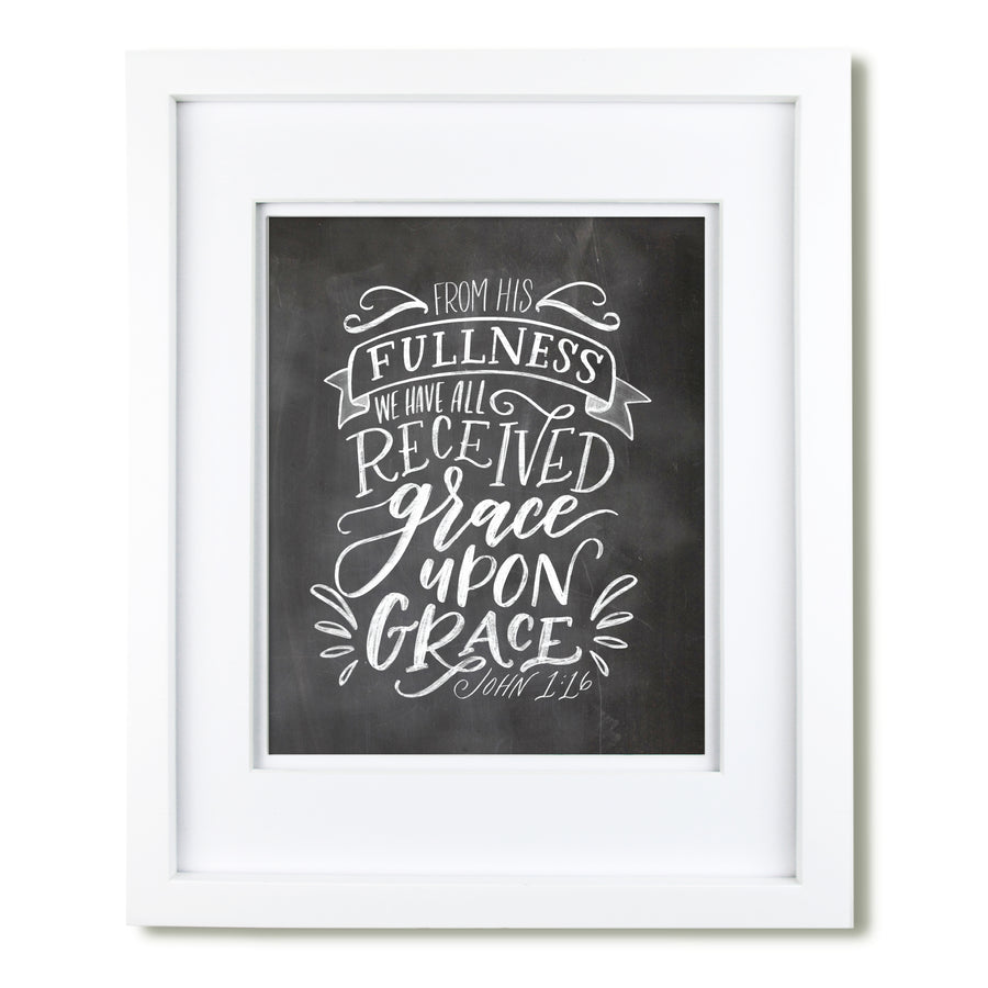 "Grace Upon Grace " art print