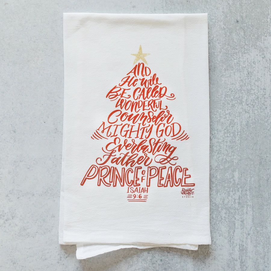 Wonderful Counselor Tea Towel